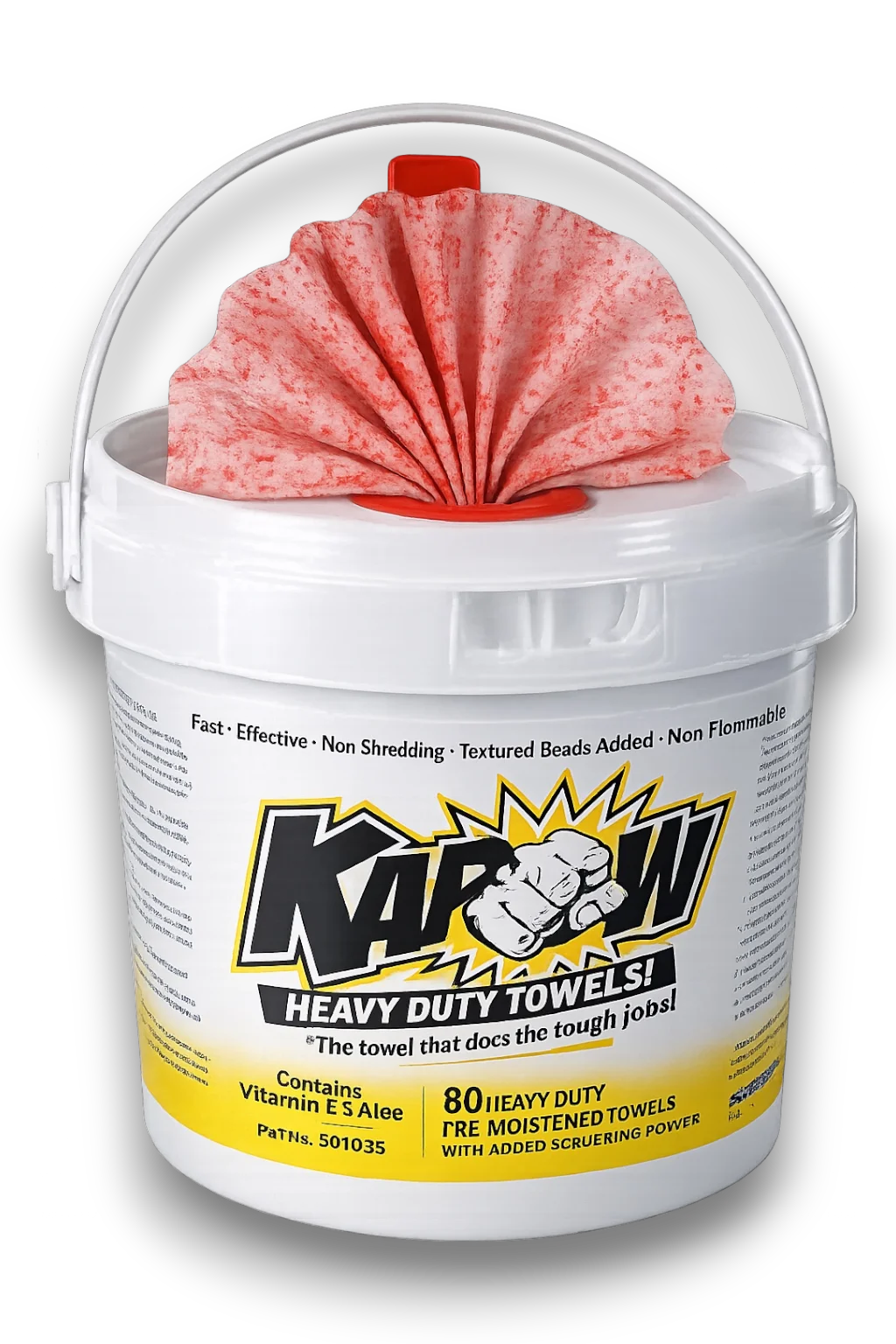 Kapow Towels - Heavy-duty, pre-moistened cleaning wipes